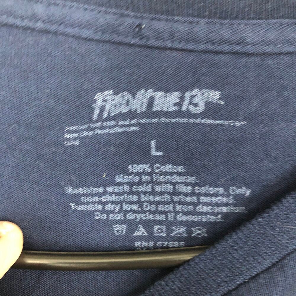 Friday the 13th T-Shirt: Sad Jason on Friday the 12th, Funny Anime Horror Tee L - Picture 6 of 7